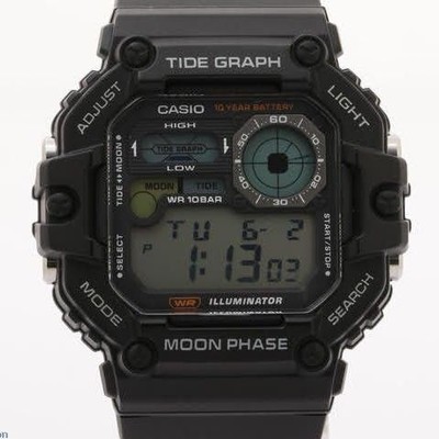 CASIO Collection WS-1700H-1AJF Digital Quartz Sports Watch Square Case Chronogra