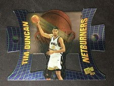 1997 Press Pass Net Burners #NB1 Tim Duncan Wake Forest Die-Cut MINT