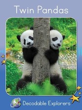 Pam Holden Twin Pandas (Paperback) Red Rocket Readers Decodable Explorers