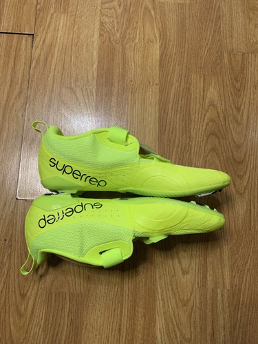 Nike SuperRep Cycle 2 Spin Shoes Volt Yellow Mens Size 10.5 Indoor Cycling New - Picture 8 of 10