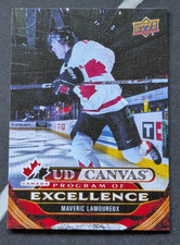 Maveric Lamoureux Canvas POE 2024-25 UD Series 2 Hockey #C263 RC Rookie