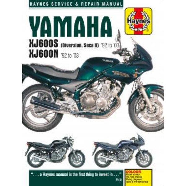 Yamaha Motorrad XJ600S Und XJ600N (1992-2003) Werkstatthandbuch Haynes-image