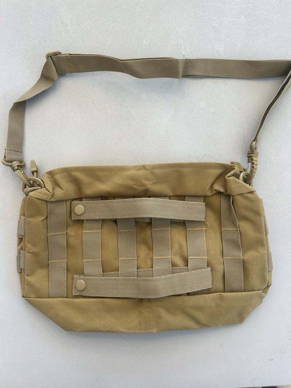 Tan Tactical Range Bag MOLLE Gear Bag Ammo Magazine Storage Shoulder Bag