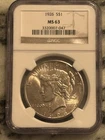 1926 Peace Silver Dollar $1 NGC MS 63