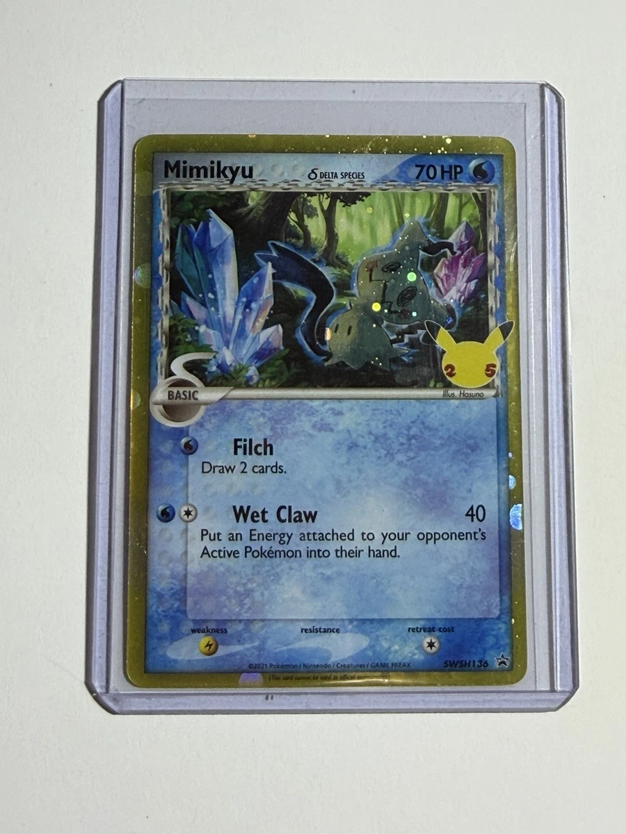 Mimikyu SWSH136 SWSH: Sword & Shield Promo Cards for sale | eBay
