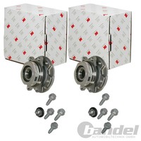 2X Nk RADLAGER-SATZ Vorne Passend FÜR Renault Laguna Latitude Links+Rechts |