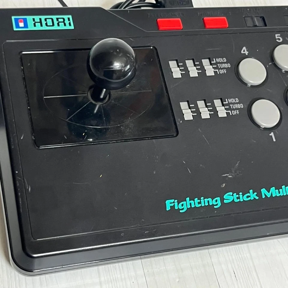 Fighting Stick Multi Controller H3J-07 Super Famicom Complete 1993 hobby HORI - Image 2 of 4