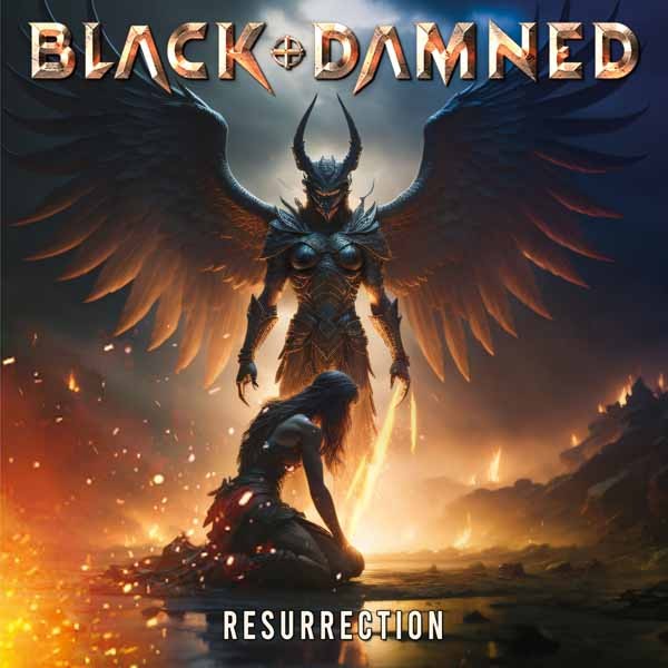 Black & Damned Resurrection (ruthless Black Marbled) LP New 4262464734549