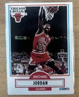 1990-91 Fleer - Michael Jordan #26 No Black Line Above Biographical Information