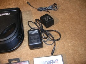 sega cd model 2 console and genesis/ w games