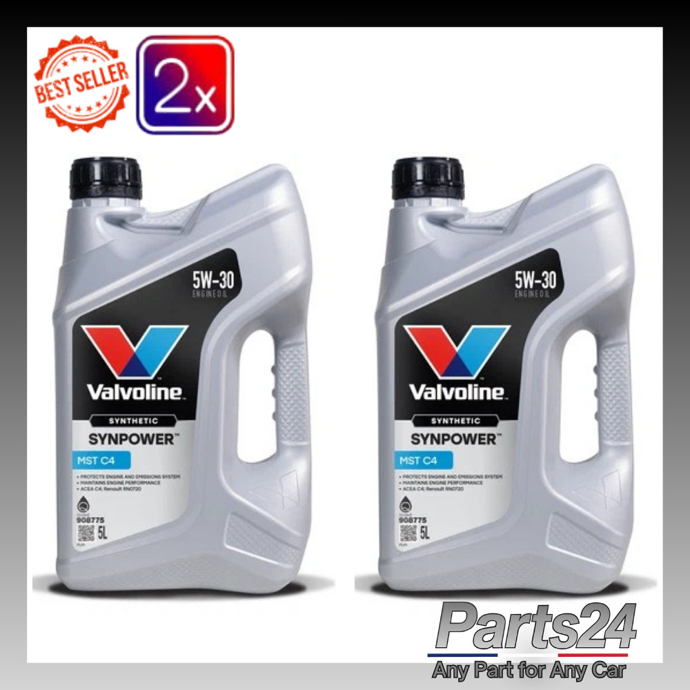 Synpower Mst C4 5w30 5l 908775 Valvoline 5W30 ACEAC4 MB22651 RenaultRN0720 New