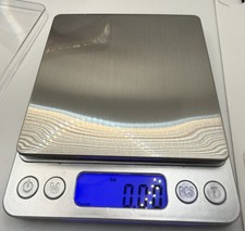 Digitale Waage 2Kg / 0,1G Elektronische Waage für Schmuck Gold Silber Münze Küche