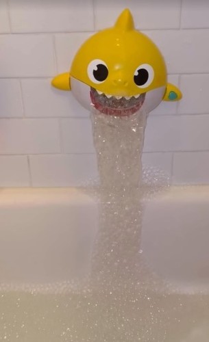 Baby Shark Bubble Bath Maker Musical Bubble Machine Bathroom Toy Tested Works Ra