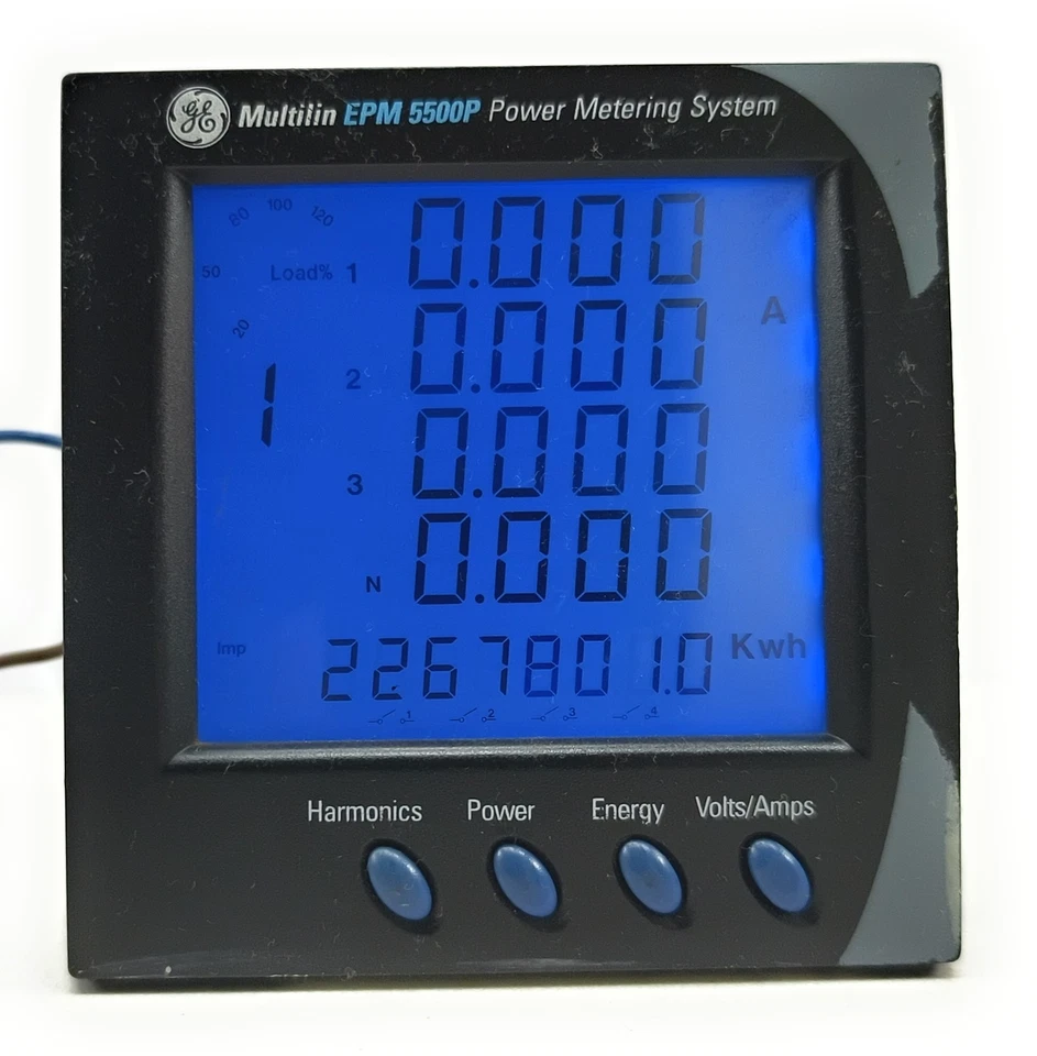 GE Multilin EPM 5500P Puissance Métrage Système PL5500 D Multi Fonctions Mètre - Photo 2/4