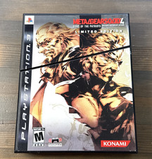Metal Gear Solid 4: Guns of the Patriots Limited Edition PS3 CIB w Manual Tested