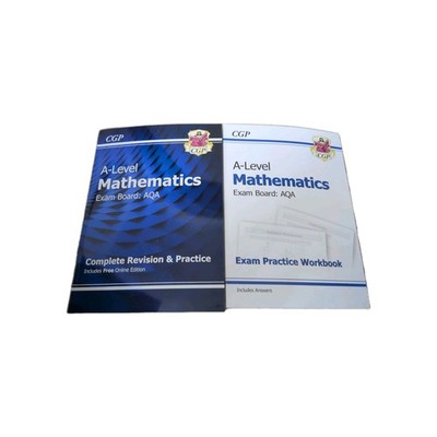 New A-Level Maths AQA Complete Revision & Practice with Online E... by CGP Books