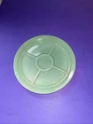Jadeite Fire King Divided Plate Green Vintage 5 Compartment Heavy Oven Glass