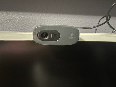 Logitech C310 HD Webcam - Black