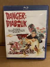 DANGER: DIABOLIK 1968 Blu-ray New & Sealed Shout Factory studios Mario Bava