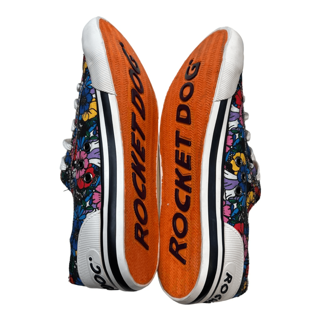 Rocket Dog Women's Jazzin Flower Frenzy Sneaker - Comfy Cotton Lined Casual Shoes - View #10