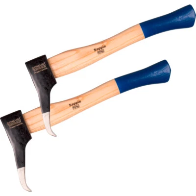 GERMANIA QUALITÄTSWERKZEUGE Sappie Set 40cm Stiel 550g Handsappie Holzwender Fällheber Forstwerkzeug Haken