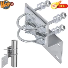 Pole Mounting Bracket Antenna Mount Heavy Duty Antenna Pole Mount Kit Outdoor
