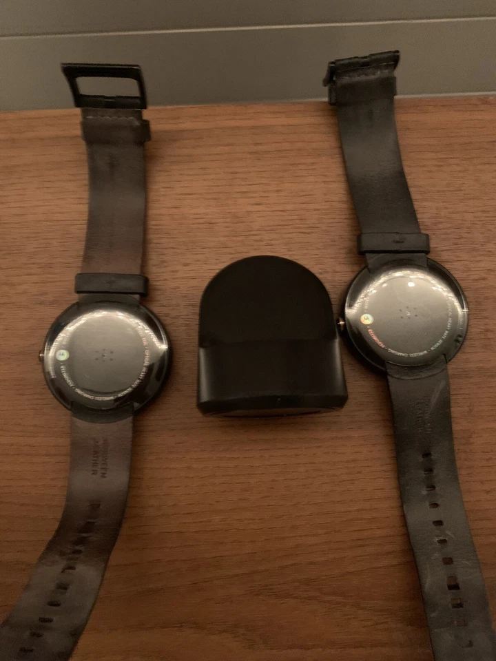 2x Motorola Moto 360 1ª Generación - Enciende, Probablemente Necesita Batería Nueva, Se envía barato Foto 3 de 3