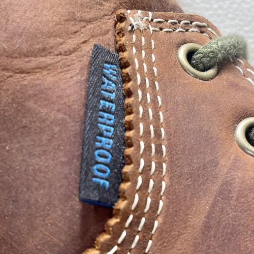 Botas de Trabajo Hawx Pelotón Cuero Impermeable Punta Compuesta Mujer Marrón Talla 6.5 B - Imagen 8 de 12