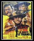 THE GOOD THE BAD THE UGLY Large French Grande Vintage Movie Poster Original 1968