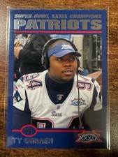 2005 Topps Super Bowl Champions #2 Ty Warren New England Patriots