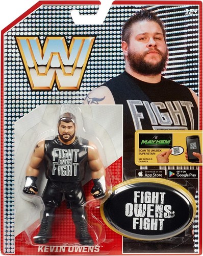 WWE Retro Series 4 Kevin Owens Action Figure...