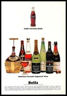 1965 Bolla Wine Vintage PRINT AD Italy Imported Alcohol Coca Cola