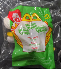 2001 McDonald's House of Mouse Daisy Duck soft toy 2 Sealed