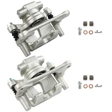 Set of 2 Rear For 2009 - 2013 MITSUBISHI OUTLANDER Brake Calipers w/ Bracket