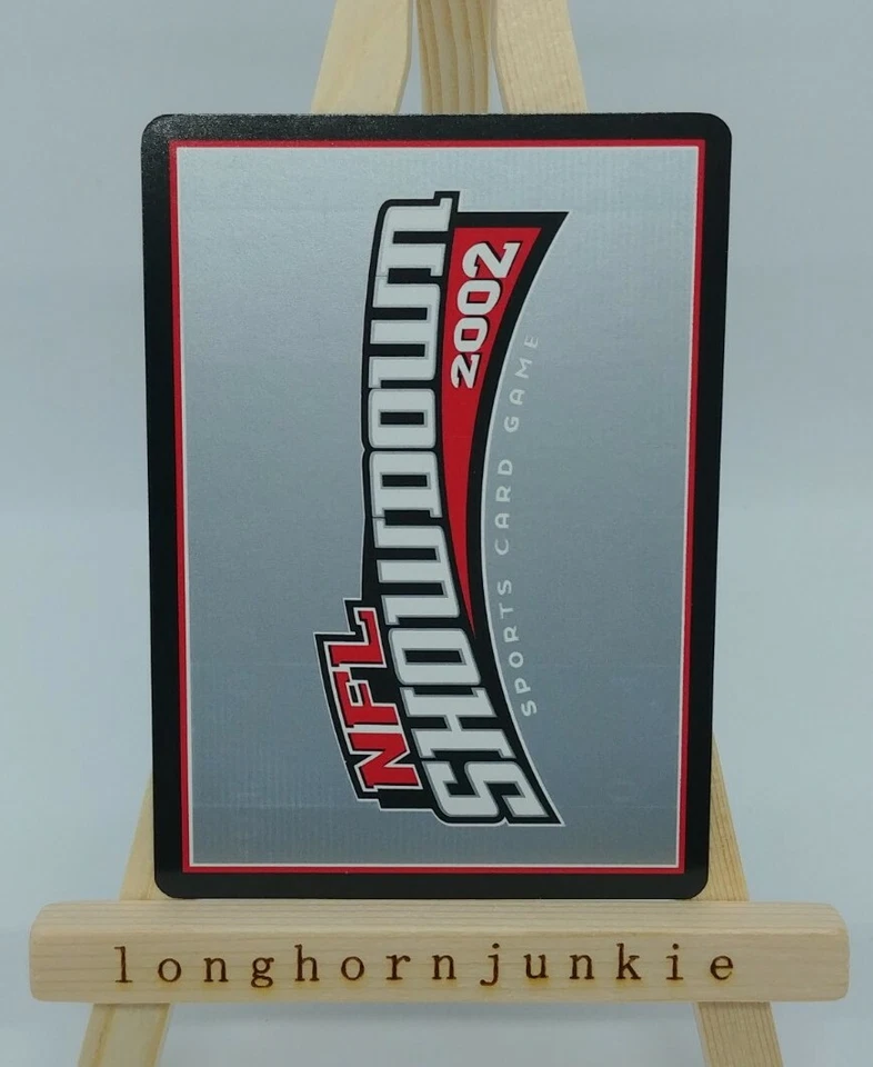 2001 NFL Showdown David Akers RC rookie card Eagles 49ers - Image 2 of 2