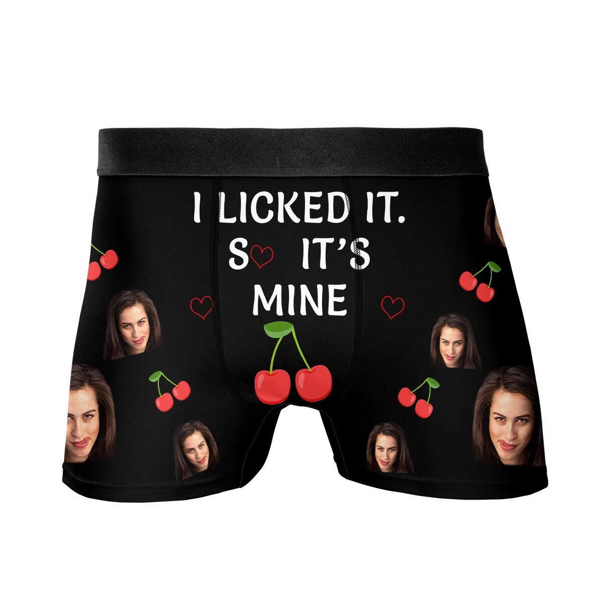 Custom Boxer Shorts with Face