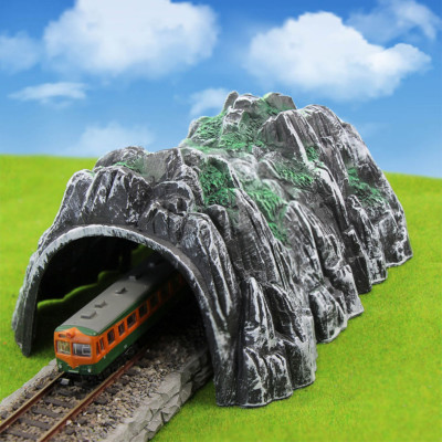 SD04 1pc Model Trains Railway N Scale 1:150 Tunnel Train Cave Plastic