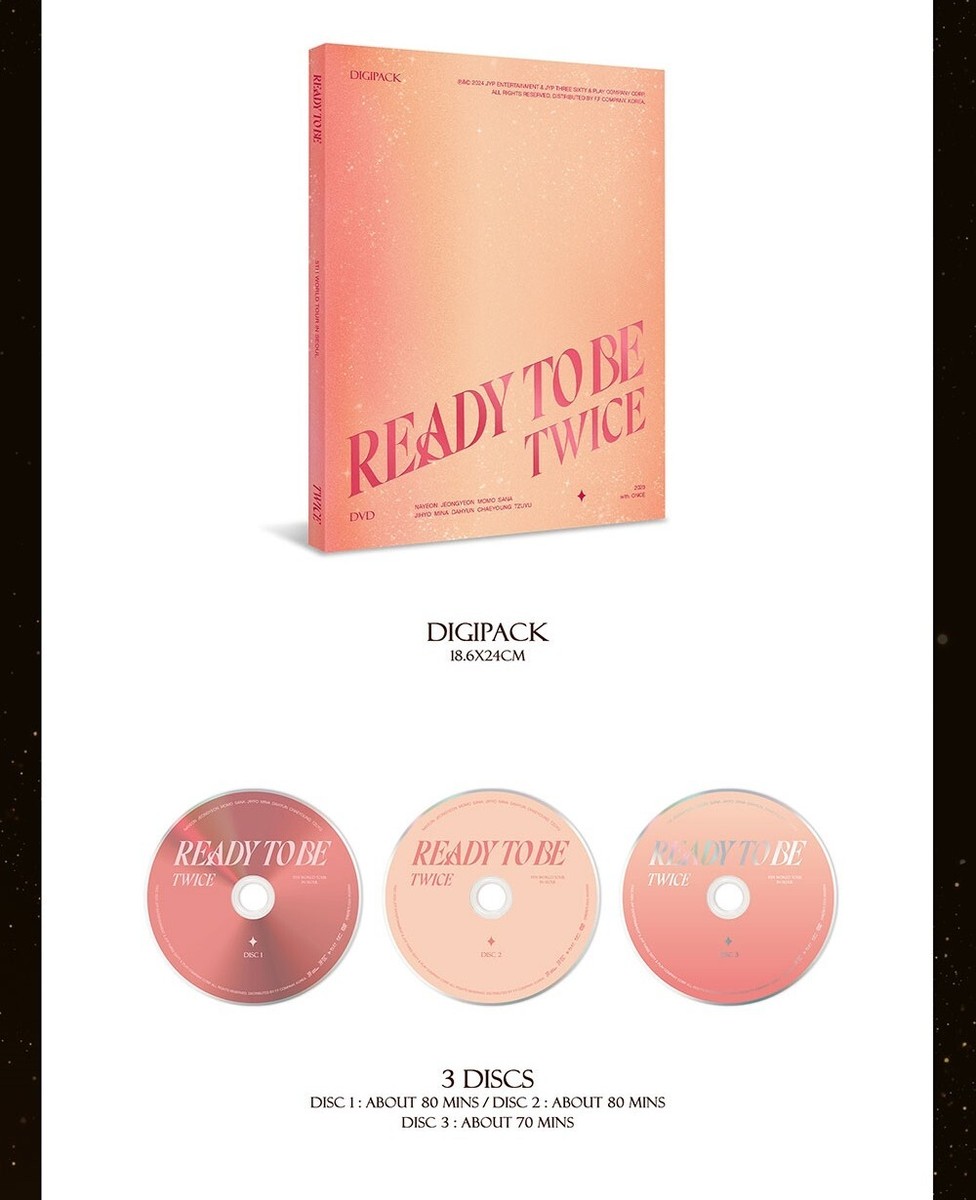 TWICE READY TO BE 韓国　DVD SEOUL 新品未開封 TWICE - READY TO BE In SEOUL DVD