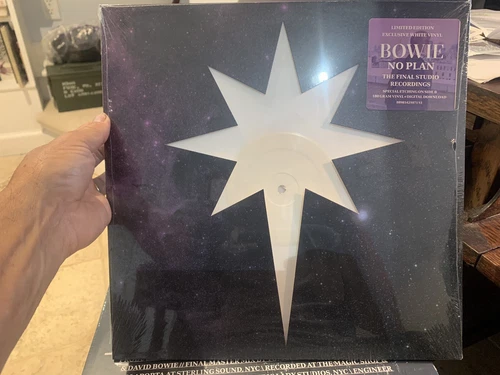 David Bowie ‎No Plan Vinyl  White, Single Sided,Etched Limited sealed