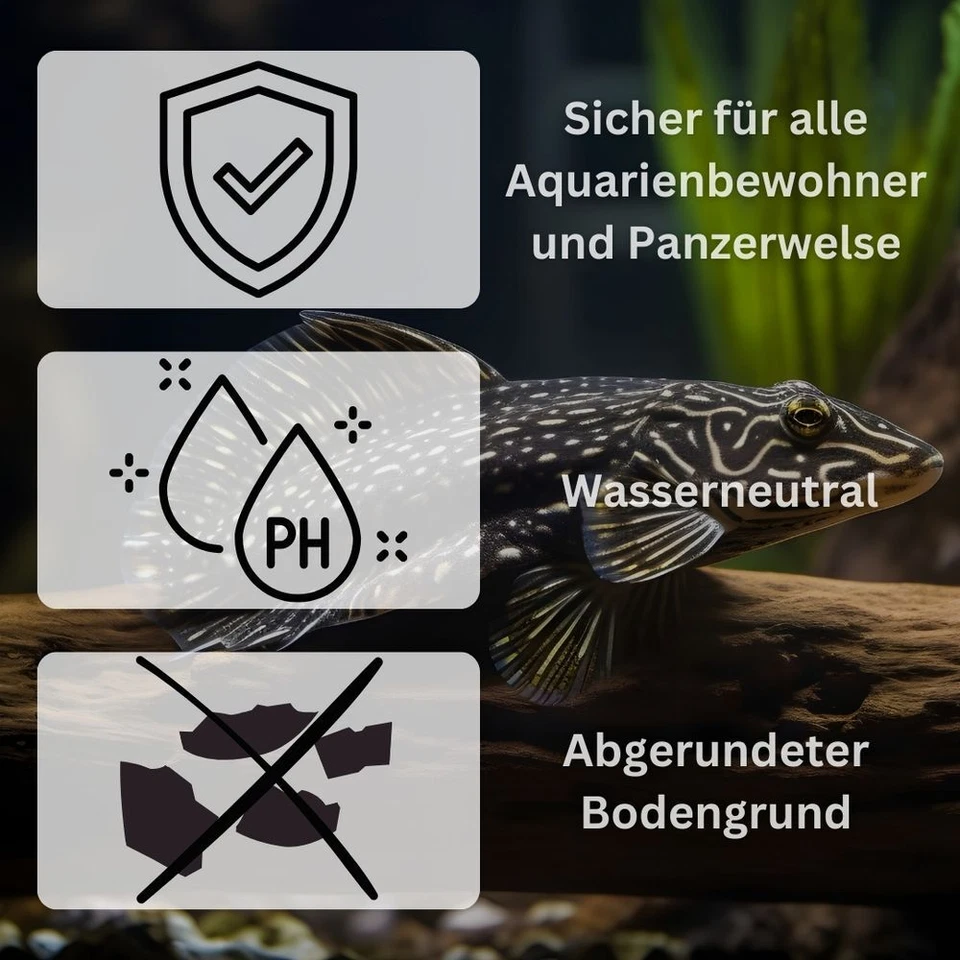 25 Kg Quarzkies schwarz 2-3 mm Bodengrund Aquarium Kies Sand Aquascaping AquaOne - Bild 3 von 4