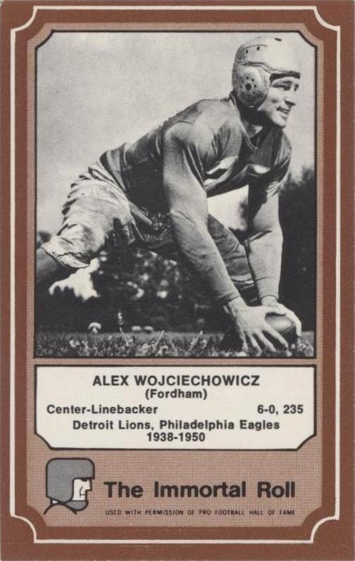 1975 Fleer Team Cloth Patch Stickers Alex Wojciechowicz #57 - 1 of 2