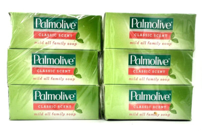Palmolive Mild Soap New Lot of 6 Classic Scent 3.2 Oz Bars 2 - 3 packs VTG