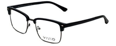 Vivid 257 Designer Reading Glasses in Black +1.25