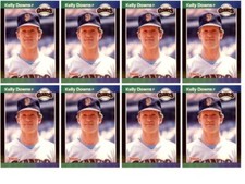 (8) 1989 Donruss #367 Kelly Downs San Francisco Giants Card Lot