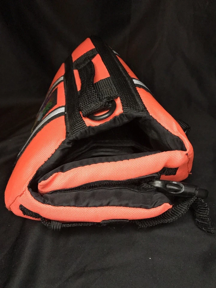 Outward Hound Pet Gear Neon Orange Dog Life Jacket Water Vest.Measurement In Pic - Image 4 of 4
