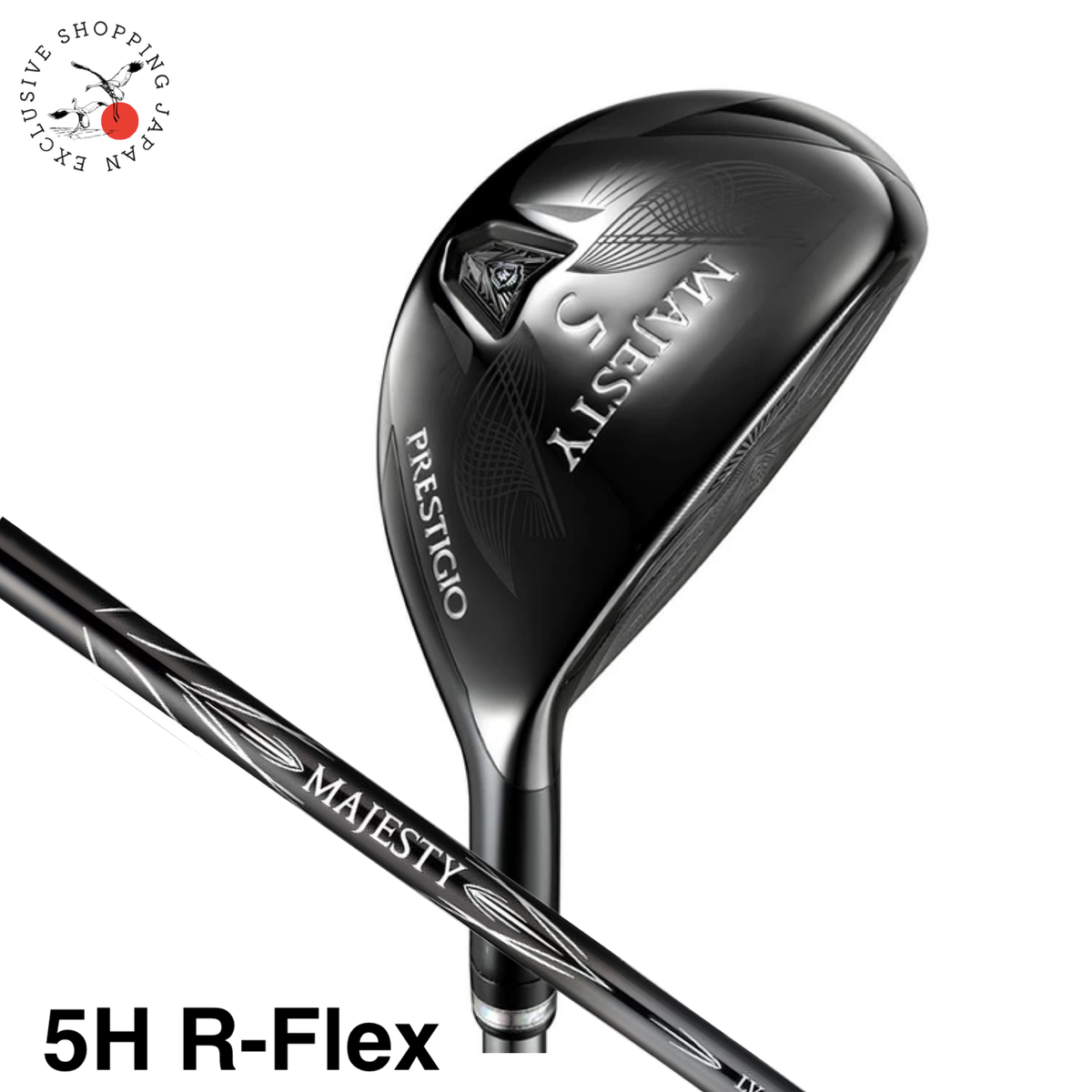 MAJESTY Prestigio Obsidian Hybrid Utility 5H LV755 Graphite Shaft