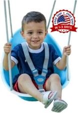 Columpio Infantil Columpios Para Casa Interior Patio Jardin De Ni os Bebes Azul