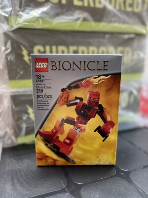 LEGO Exclusive 40581 Icons BIONICLE Tahu and Takua 219 Pieces  Brand New in Box