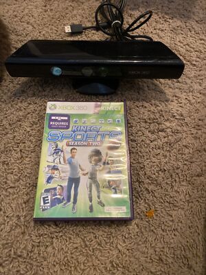 Xbox 360 Kinect Sensor Black Kinect Sports Season 2