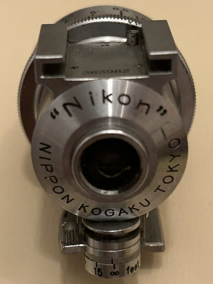 Nikon MIOJ Chrome Torpedo 3.5-13.5cm Viewfinder 85% Condition - Image 3 of 4